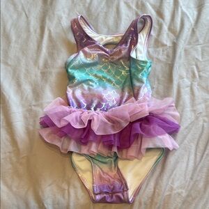 Cat & Jack 5T Mermaid Tutu Swimsuit